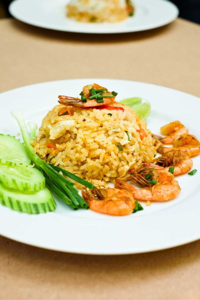 Yellow Rice With Shrimp