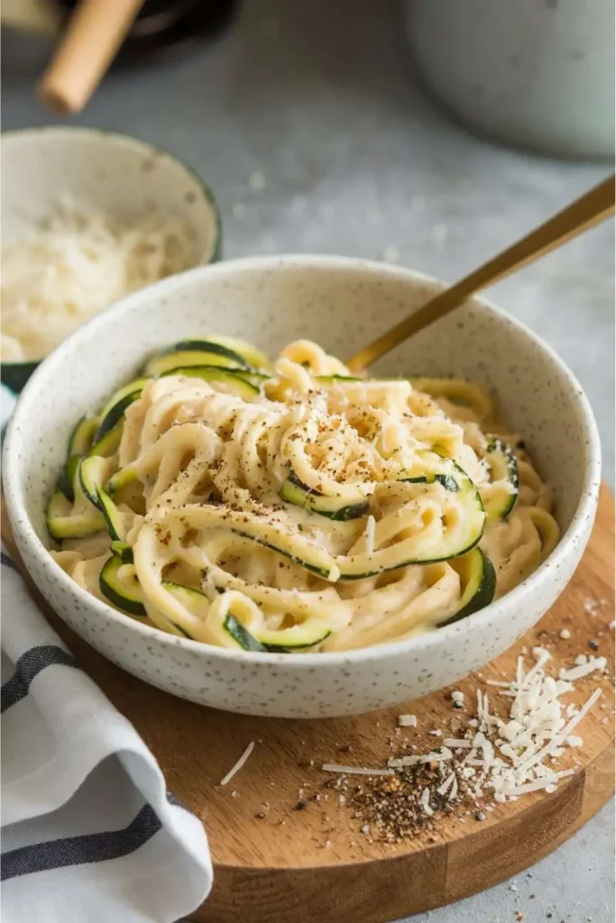 Zucchini-Noodle-Alfredo