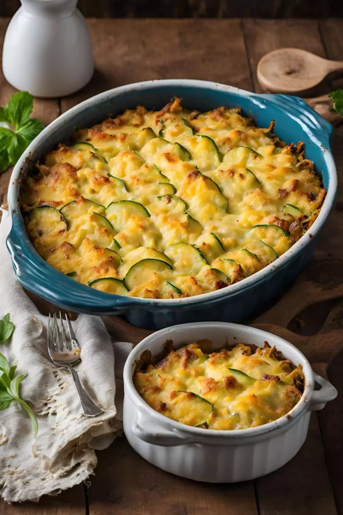 Zucchini and Squash Casserole