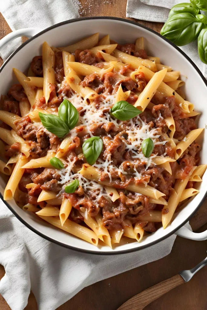 Beefy Italian Penne