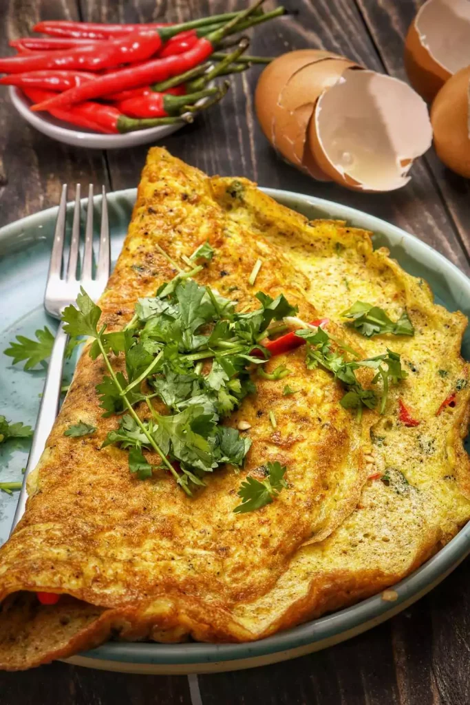 Simple Cheese Omelete