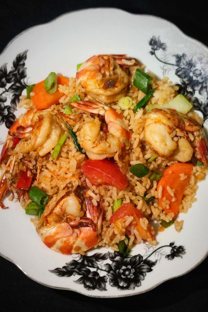 Spicy Shrimp Fried Rice