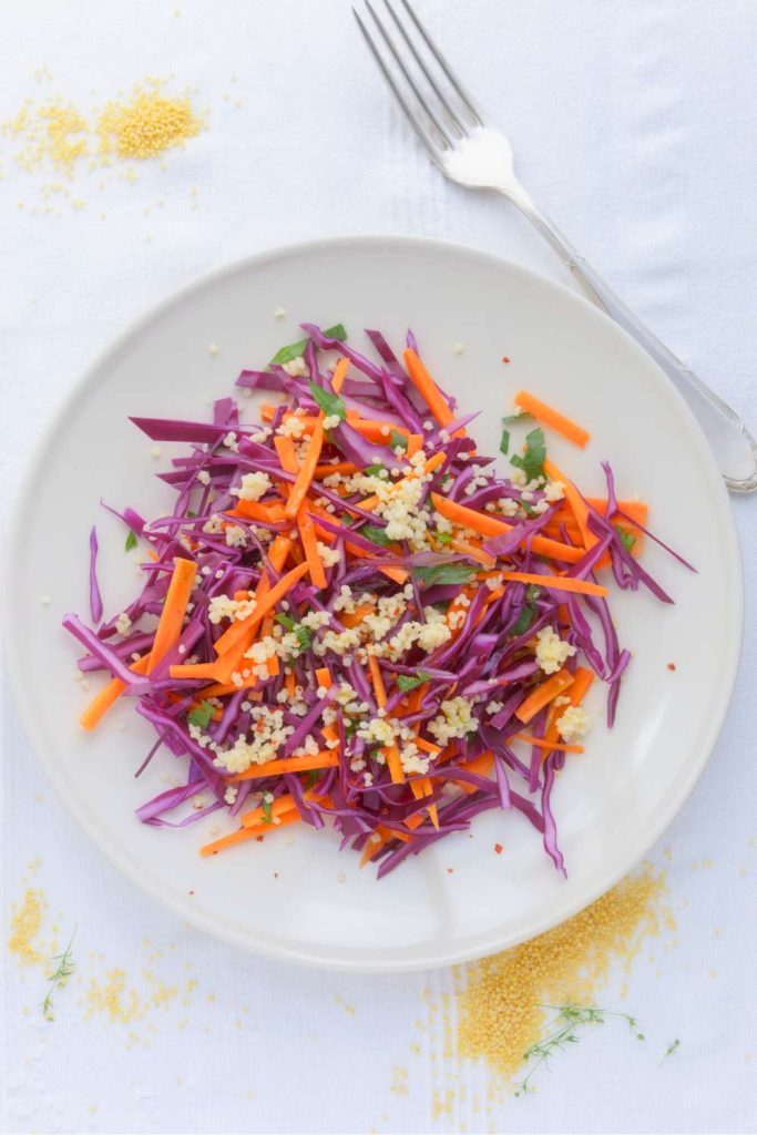 Cabbage and Carrot Slaw