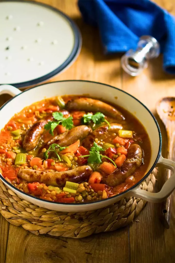 Lentil and Vegetable Casserole