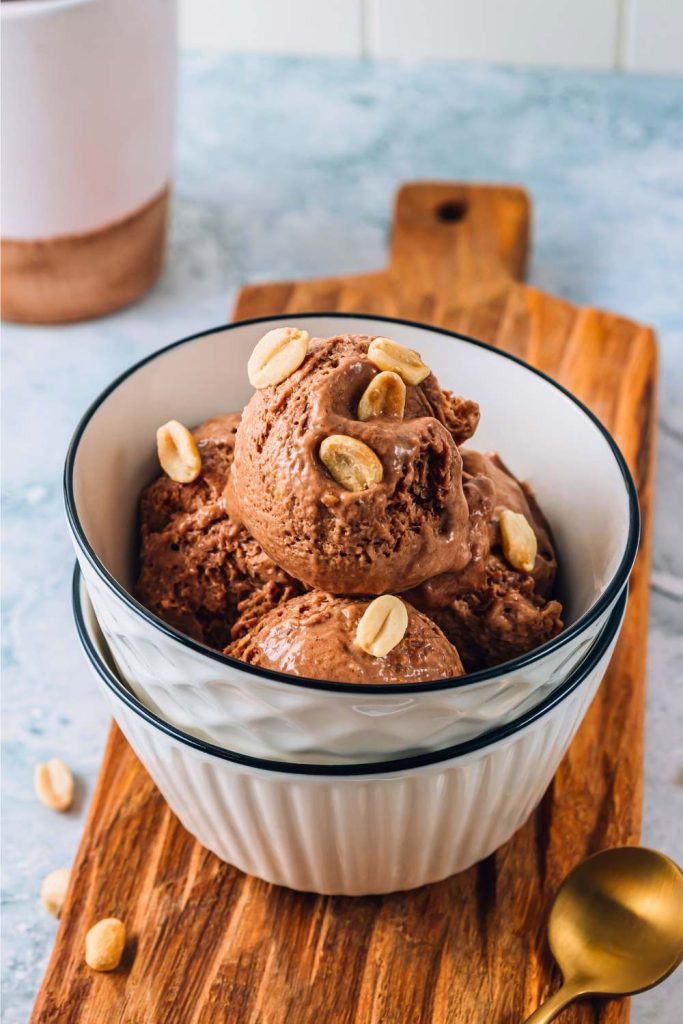 Chocolate Peanut Butter Ice Cream