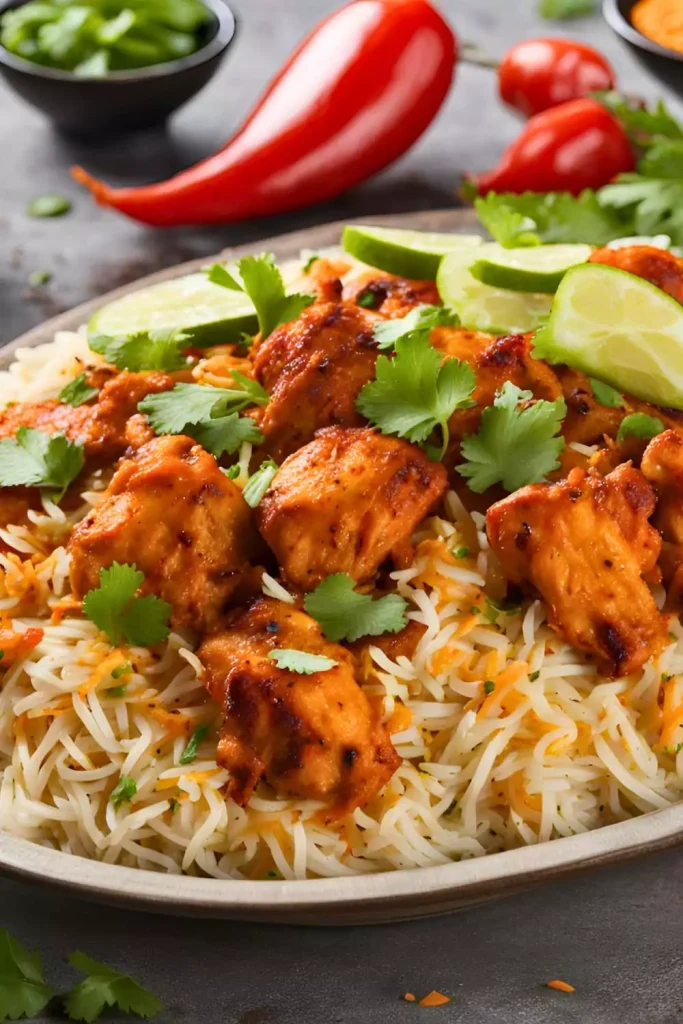 Chicken Tikka Rice