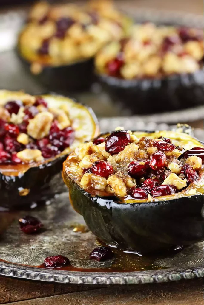 Vegetarian Stuffed Acorn Squash