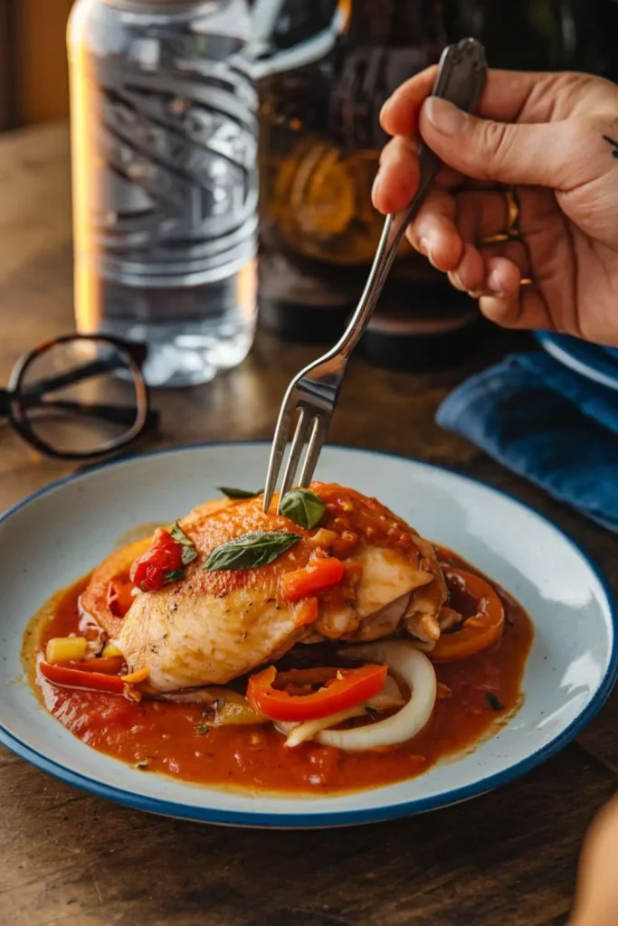 Lighter-Chicken-Cacciatore