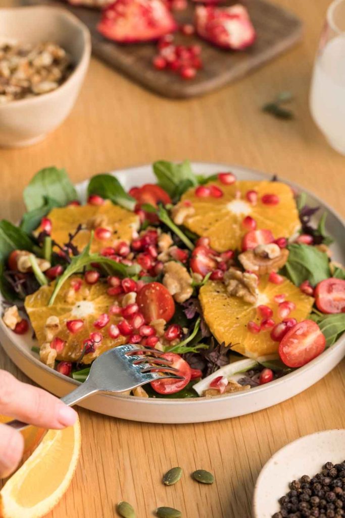 10. Citrus & Pomegranate Salad - Pinned Recipe