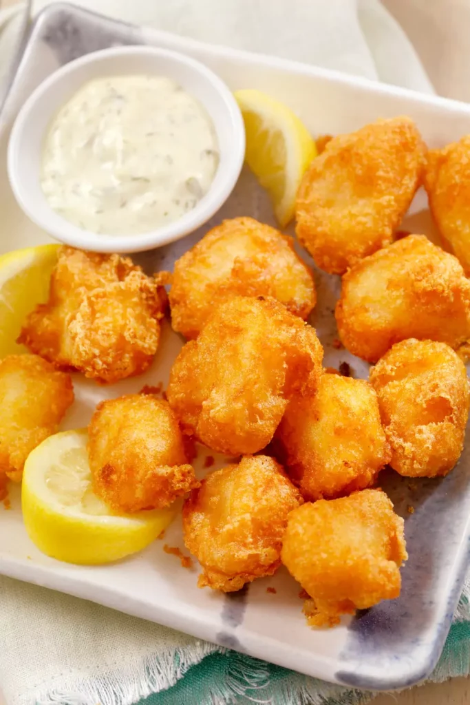 Beer-Battered Grouper Bites