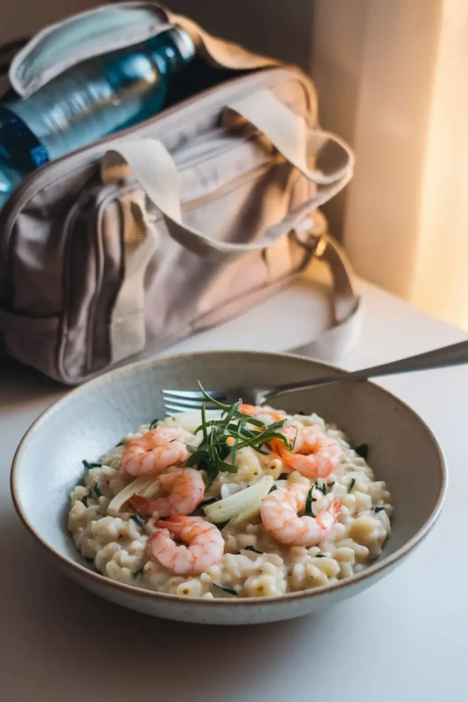 Prawn-Fennel-&-Rocket-Risotto