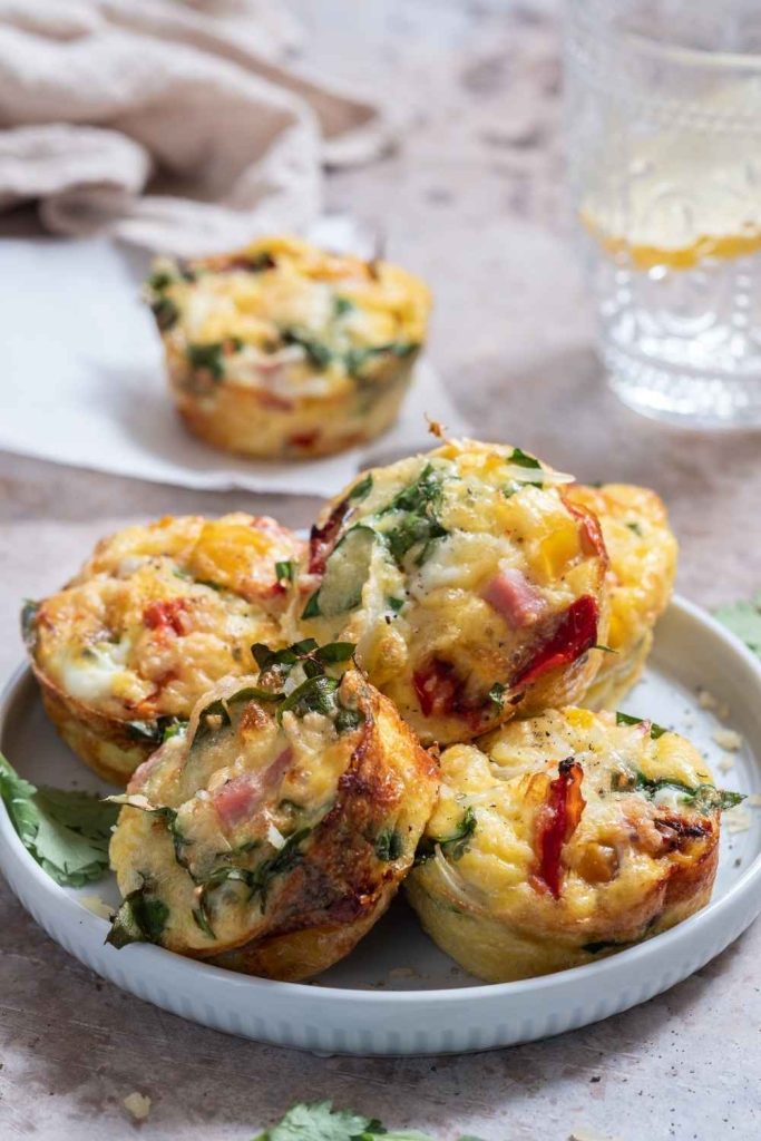 14. Egg White & Veggie Frittata Muffins - Pinned Recipe