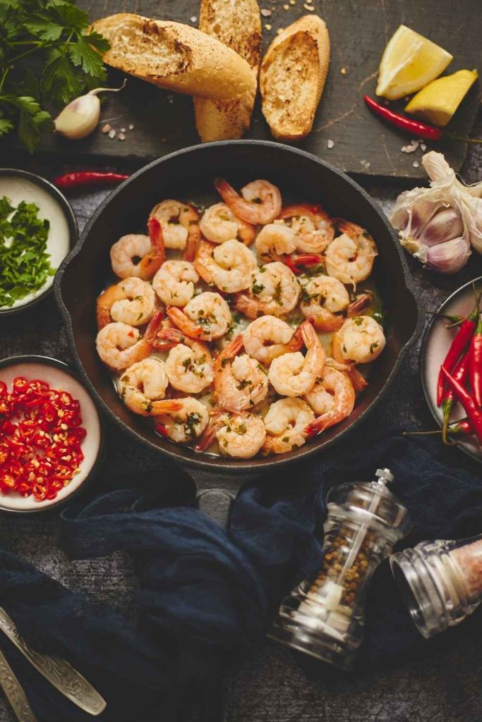 15. Garlic Butter Shrimp & Quinoa - Pinned Recipe