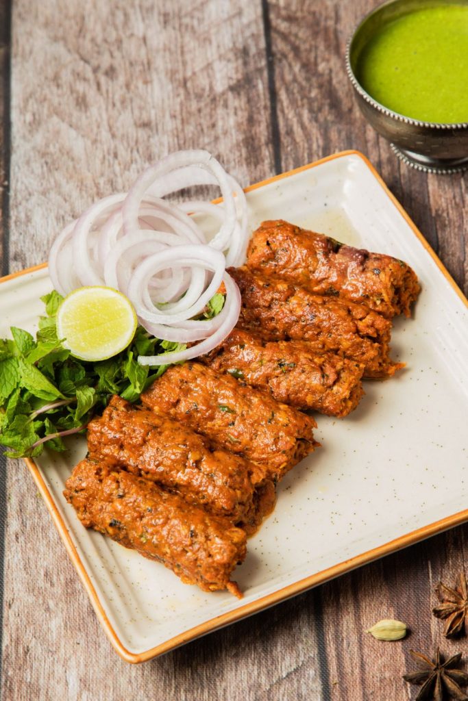 Mutton Fish Kebabs