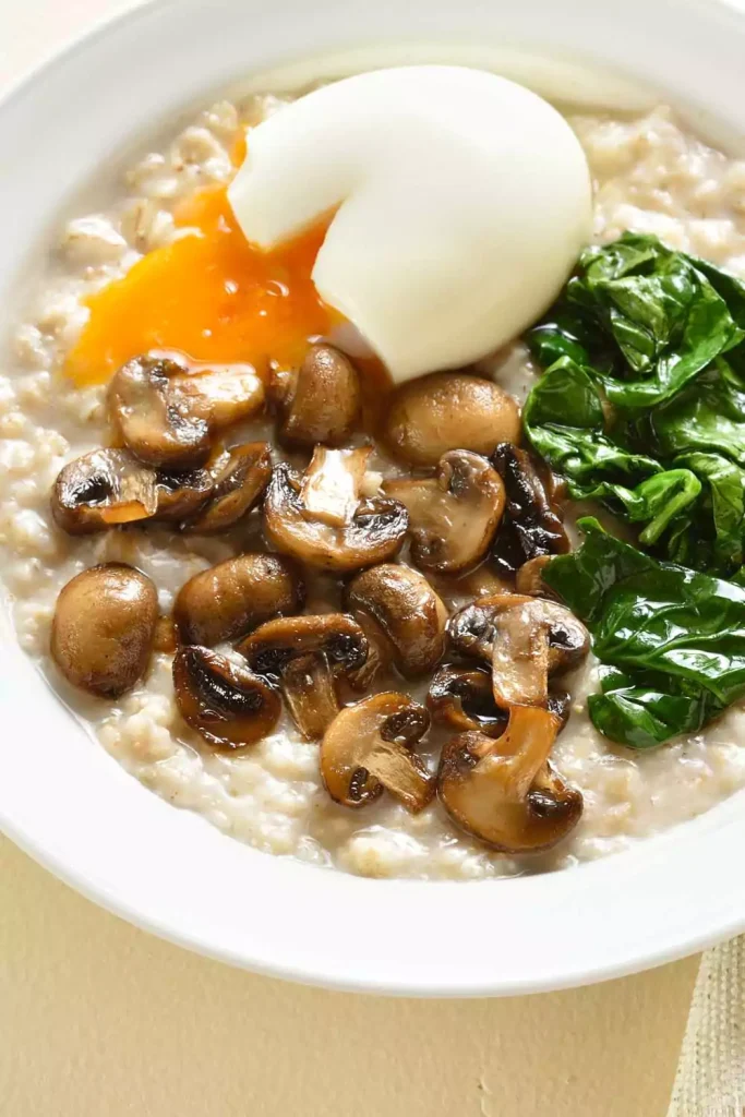 Mushroom & Spinach Rice Bowl