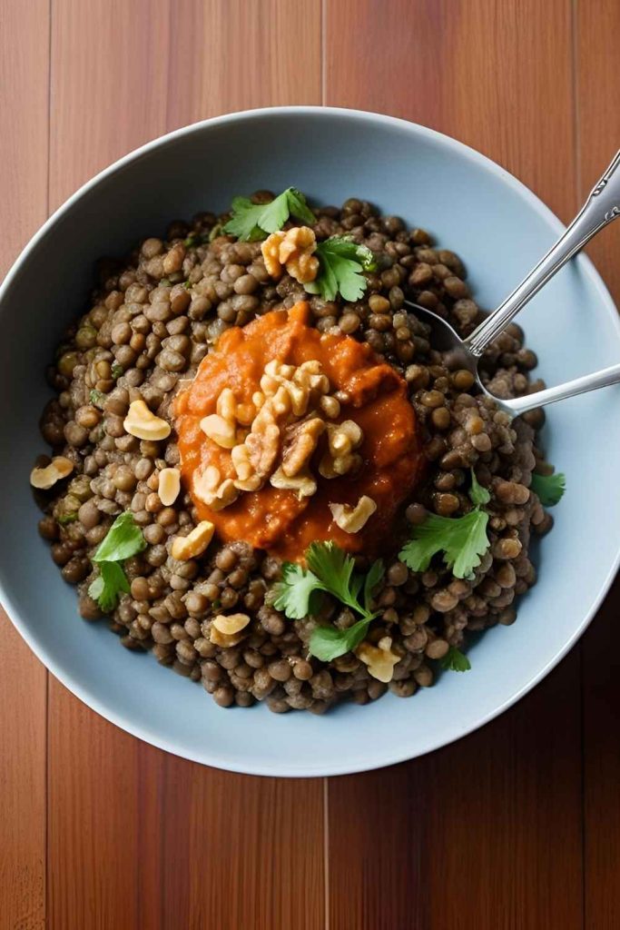 17. Lentil & Walnut “Meat” Sauce - Pinned Recipe