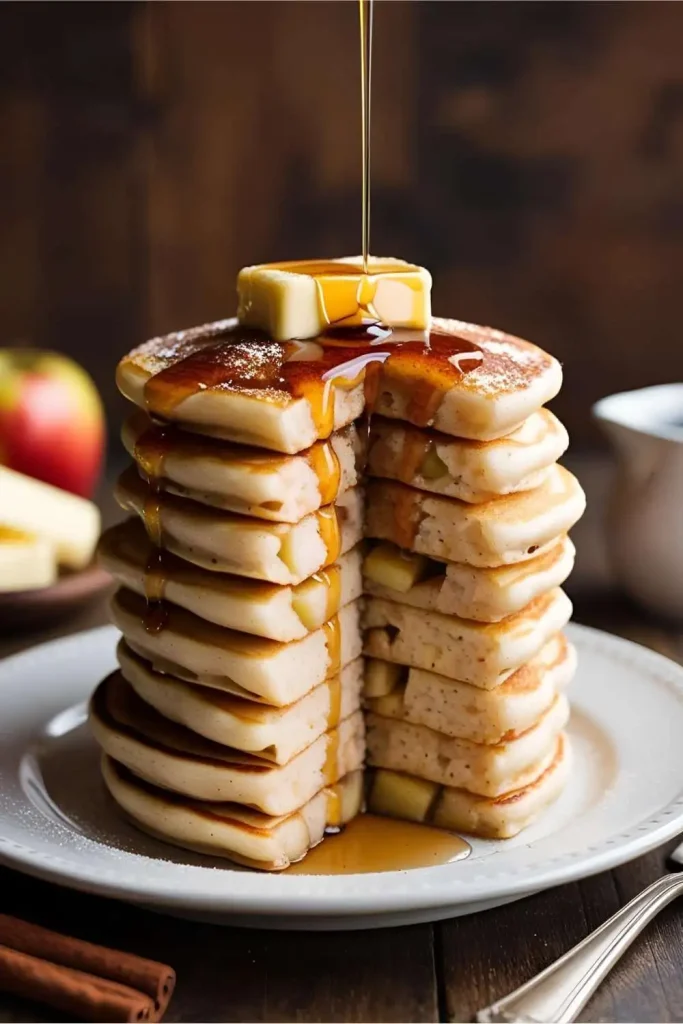 Apple-Cinnamon-Pancakes