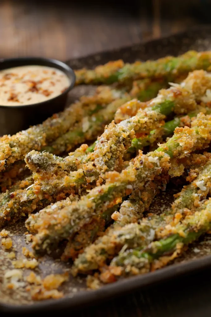 Crispy Parmesan Asparagus