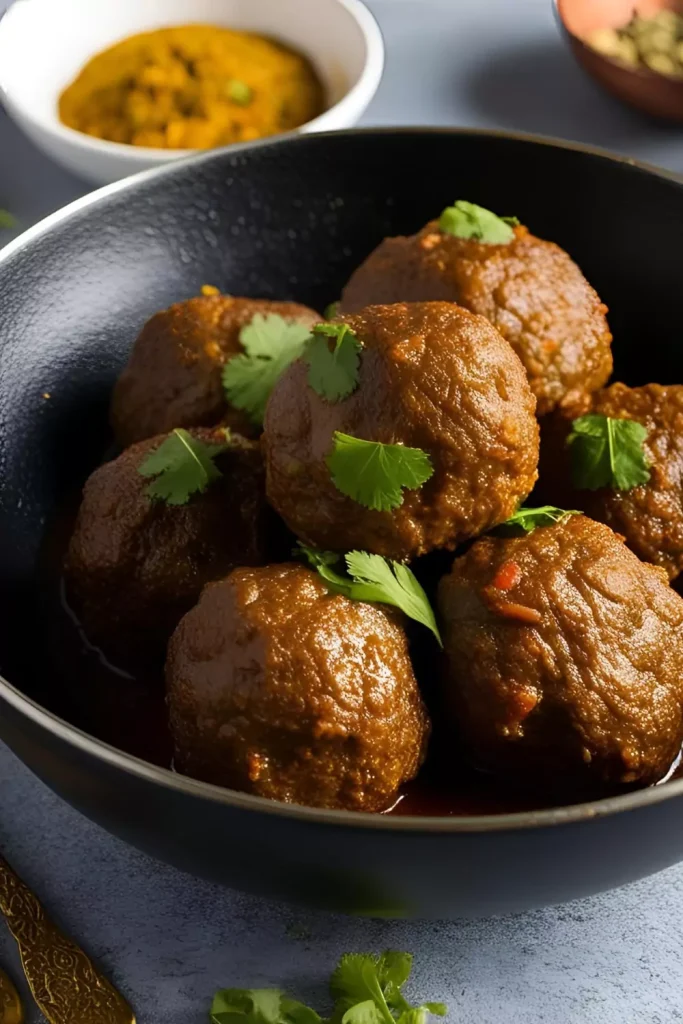 Mutton Gola (Mutton Meatballs)