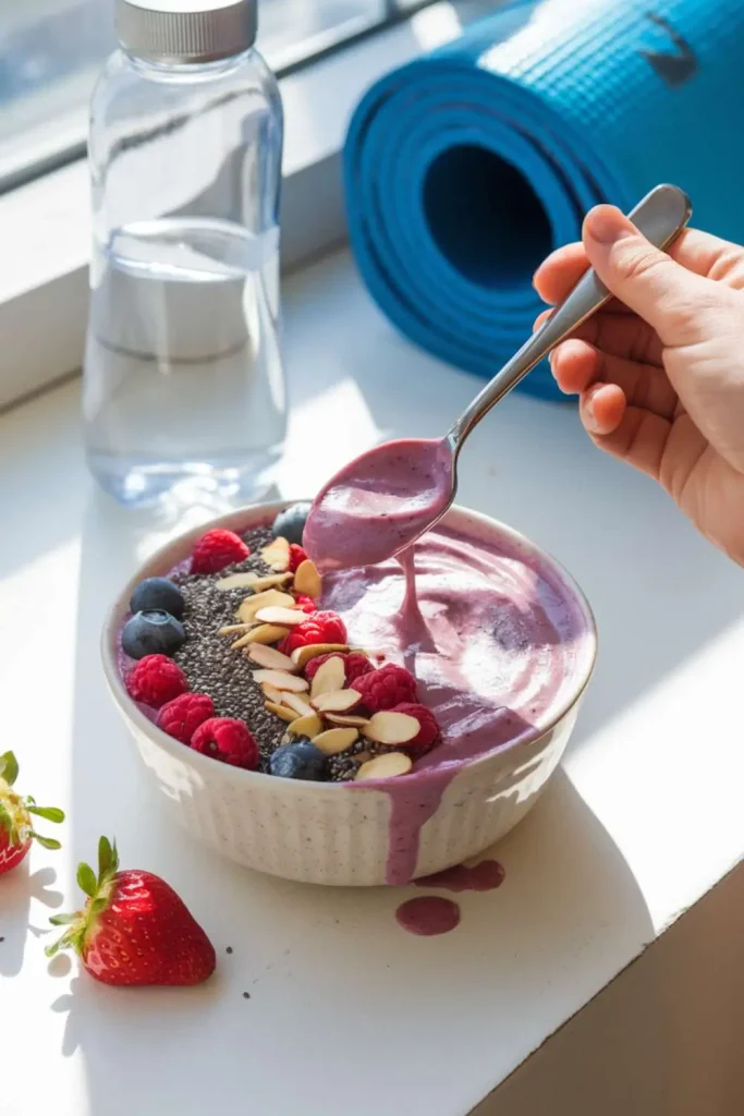 Berry-Almond-Smoothie-Bowl