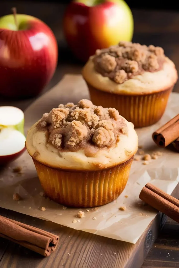 Cinnamon-Apple-Muffins