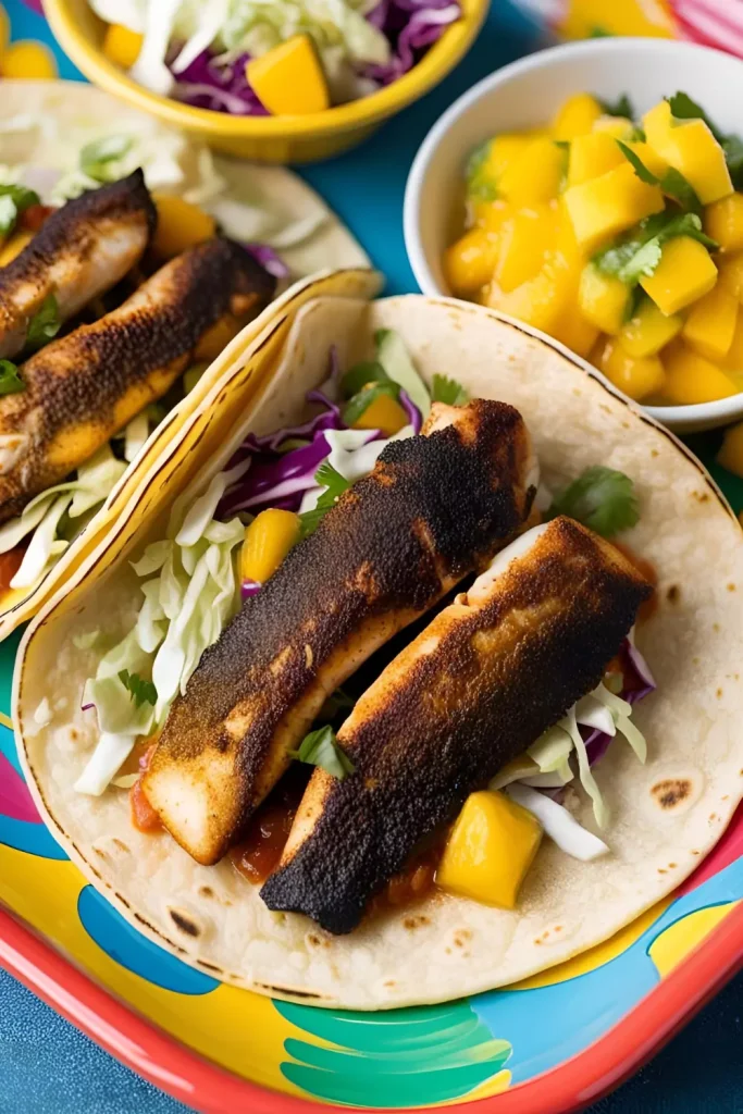 Blackened Grouper Tacos