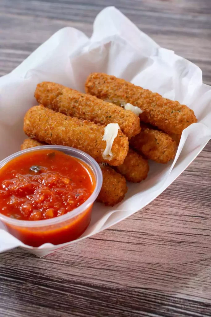 Air Fryer Mozzarella Sticks