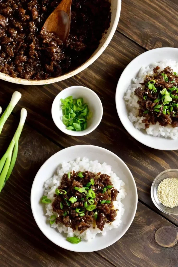 Korean Beef Rice Bowl