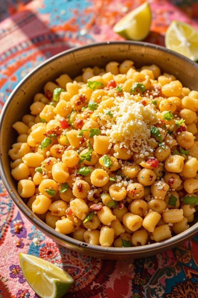 3. Mexican Street Corn Pasta Salad - Pinned Recipe