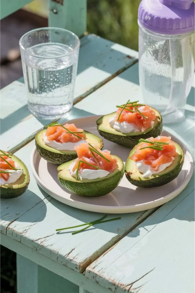 Salmon-Stuffed-Avocado