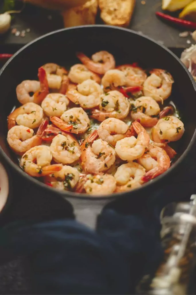 Air Fryer Garlic Butter Shrimp