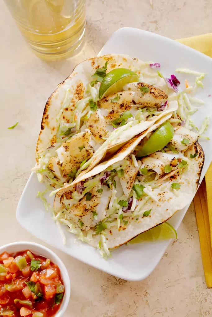 Old Bay Fish Tacos