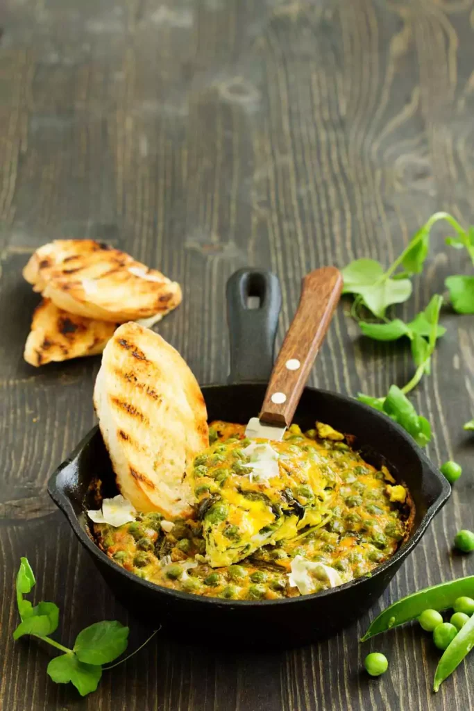 Kale, Spinach, and Silverbeet Frittata