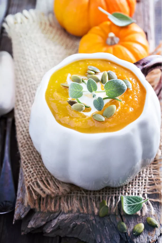 Autumn Squash & Apple Soup