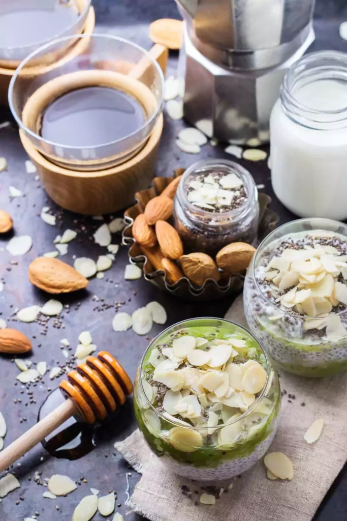 Chia Pudding with Almond Milk