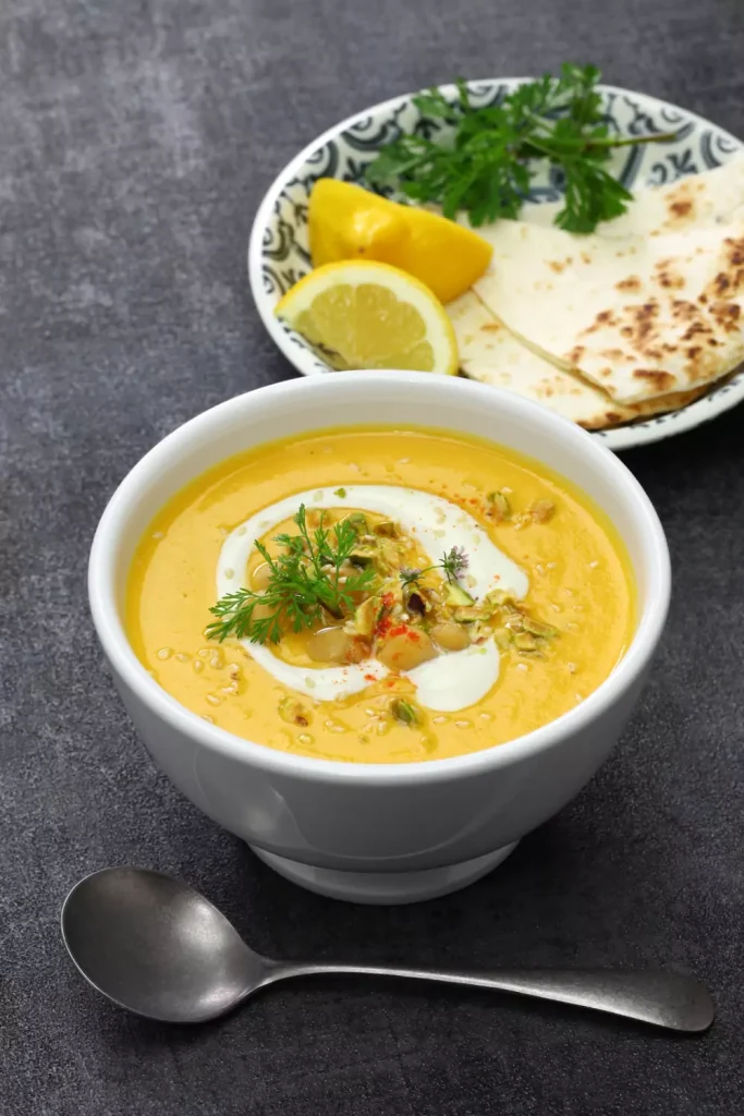 Broccoli Tahini Cream Soup