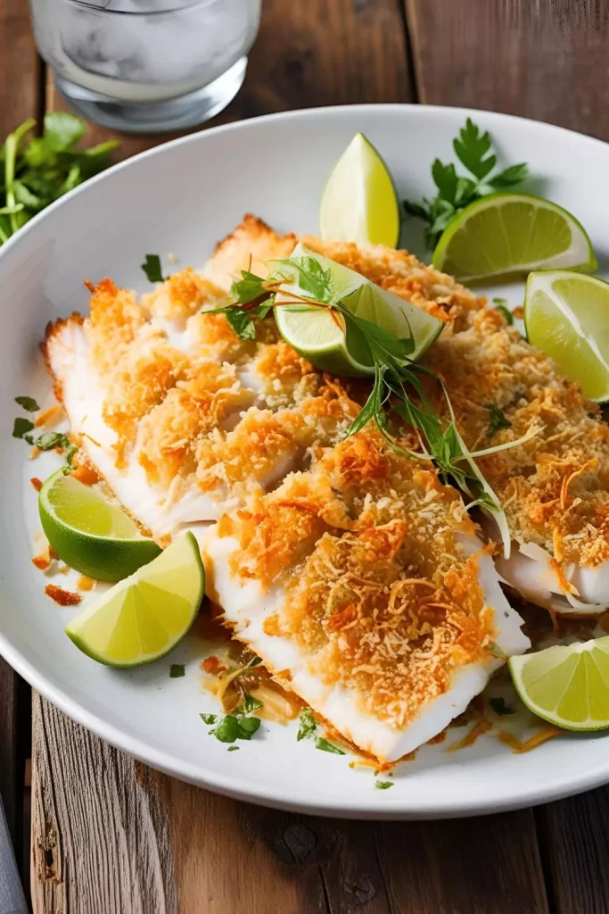 Coconut-Crusted Grouper