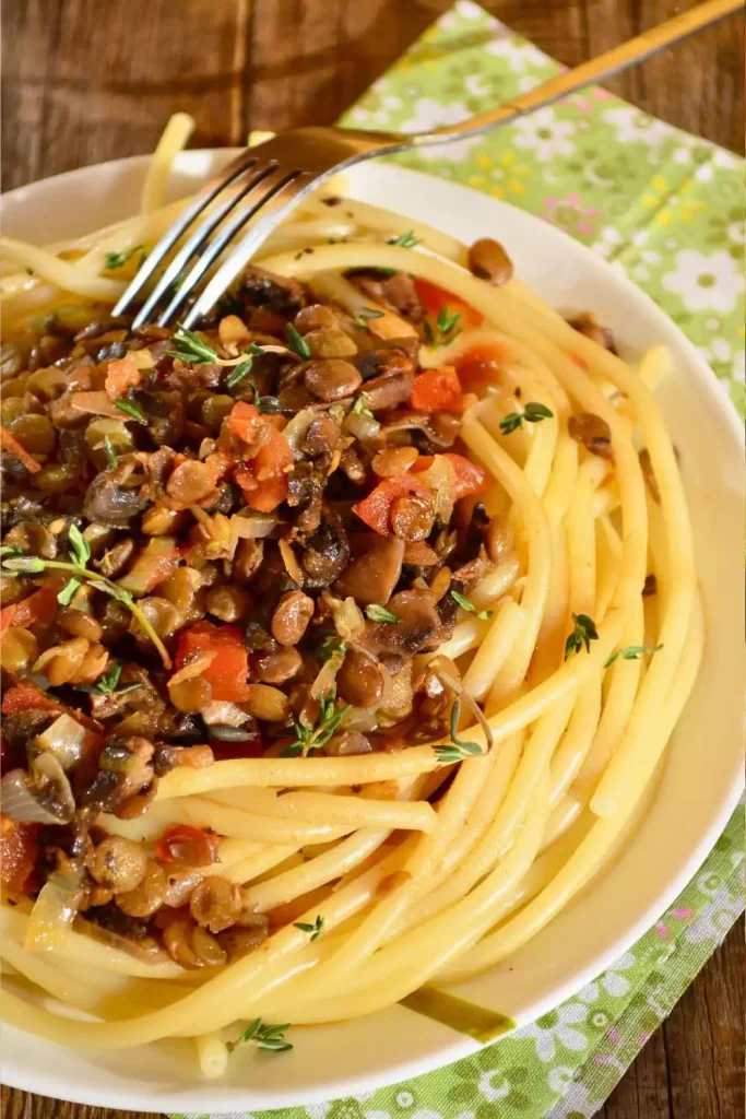 Turkey and Lentil Bolognese