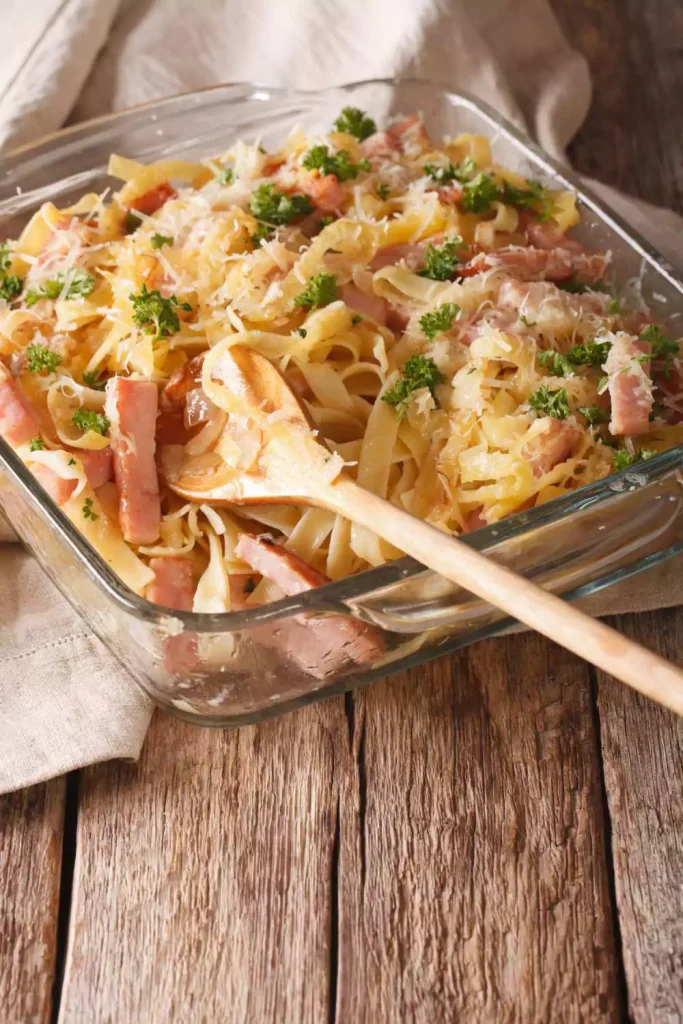 Ham and Noodle Casserole