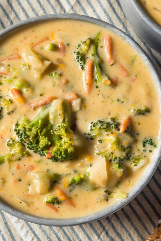 Keto Broccoli Cheddar Soup