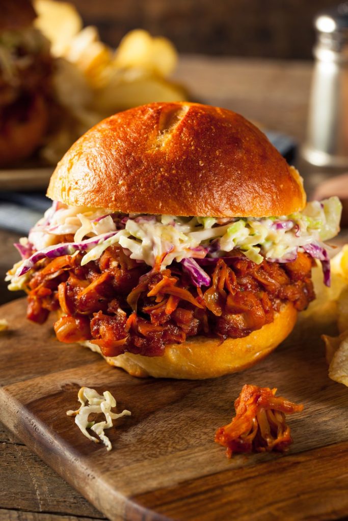 BBQ Jackfruit Sandwich