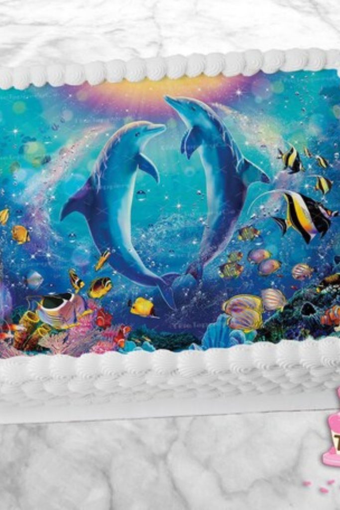 Fish Swimming in Frosting