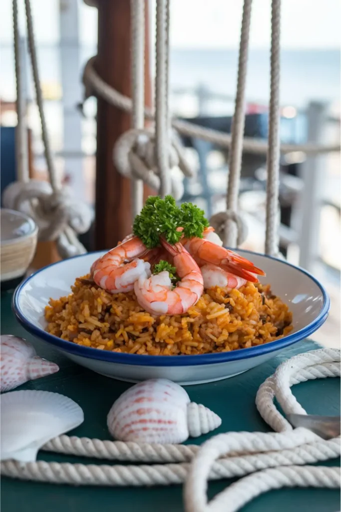 Veracruz-Style-Rice-and-Shrimp