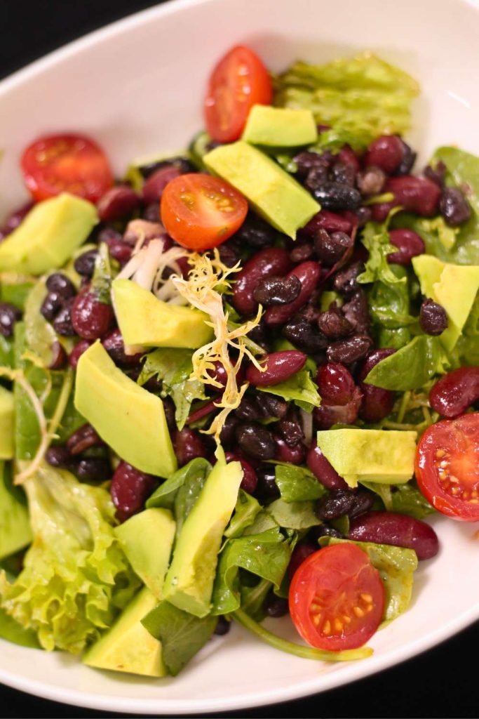 Black Bean and Avocado Pasta