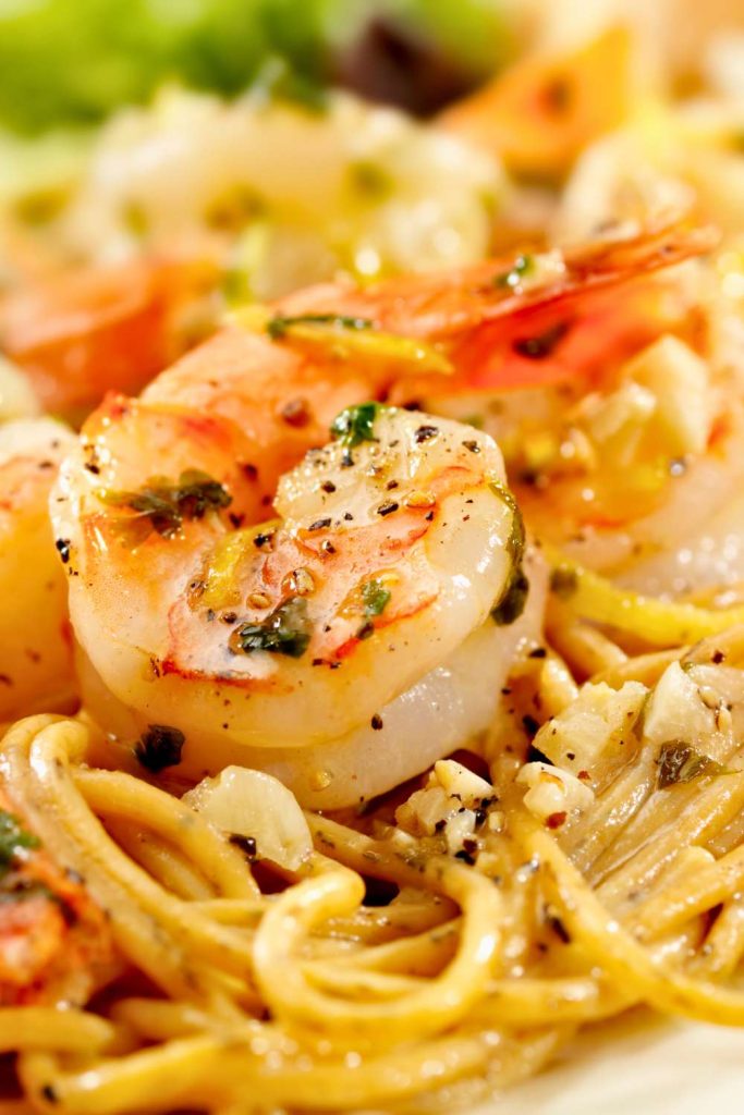 Shrimp and Garlic Pasta