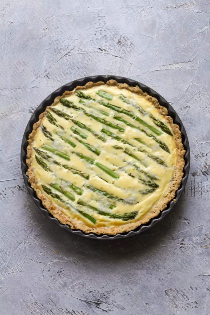 Asparagus and Goat Cheese Tart