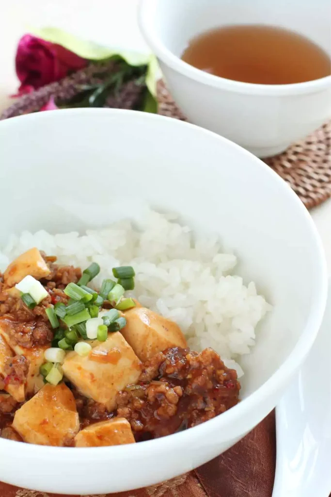 Buffalo Tofu Rice Bowl