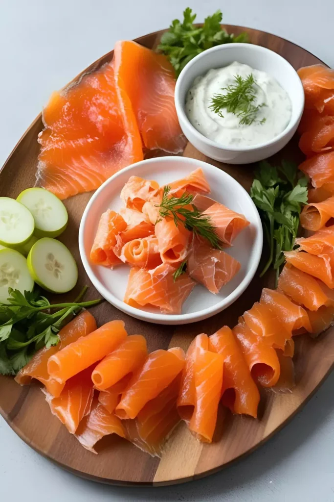 Smoked Salmon Appetizer Platter