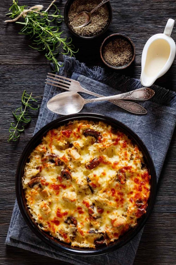 9. Mushroom & Wild Rice Casserole - Pinned Recipe