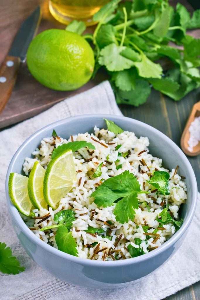  Cilantro Lime Broccoli Rice